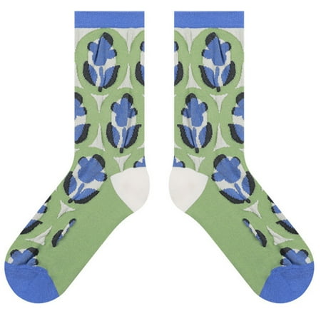 Women Personality Cotton Crew Socks Funny Eye Flower Print 3D Jacquard Hosiery
Women Personality Cotton Crew Socks Funny Eye Flower Print 3D Jacquard Hosiery
