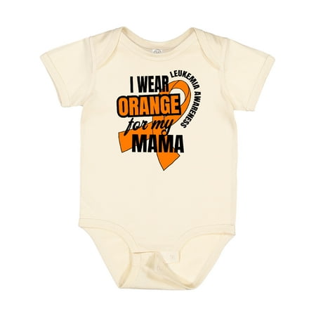 Inktastic I Wear Orange for My Mama Leukemia Awareness Gift Baby Boy or Baby Girl Bodysuit
Inktastic I Wear Orange for My Mama Leukemia Awareness Gift Baby Boy or Baby Girl Bodysuit