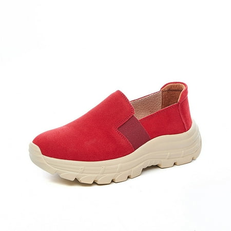 eczipvz Shoes for Women Slip On Walking Non Slip Women Comfortable Lightweight Casual Flats Fashion Ladies Shoes for Women Red
eczipvz Shoes for Women Slip On Walking Non Slip Women Comfortable Lightweight Casual Flats Fashion Ladies Shoes for Women Red