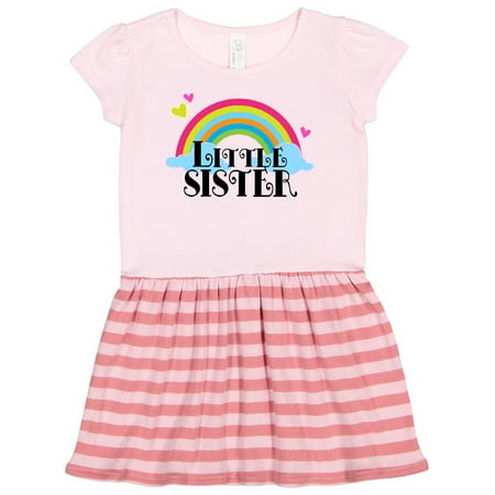 Inktastic Little Sister Outfit Cute Rainbow Gift Toddler Girl Dress
Inktastic Little Sister Outfit Cute Rainbow Gift Toddler Girl Dress