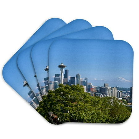 3dRose Seattle Washington skyline from Queen Annes Hill - US48 BBA0023 - Bill Bachmann Set of 4 Coasters - Soft
3dRose Seattle Washington skyline from Queen Annes Hill - US48 BBA0023 - Bill Bachmann Set of 4 Coasters - Soft