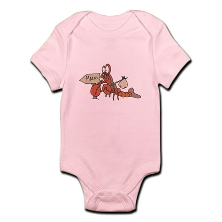 CafePress - Lobster Moving To Maine Infant Bodysuit - Baby Light Bodysuit