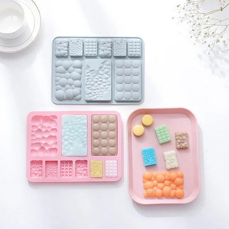 Yesbay Chocolate Mold DIY Easy Release Silicone Smooth Surface Candy Mold Kitchen Tool
Yesbay Chocolate Mold DIY Easy Release Silicone Smooth Surface Candy Mold Kitchen Tool