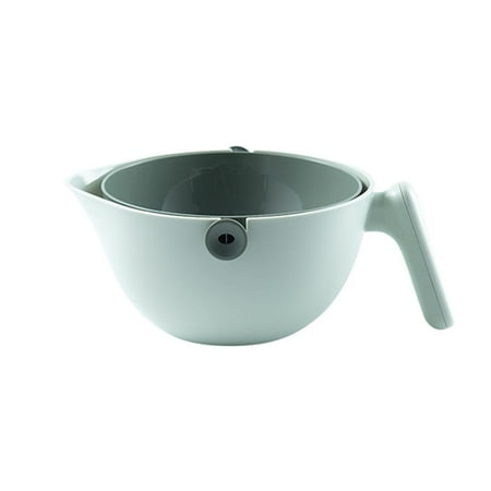 CHOMOEN Multifunctional 2 In 1 Handheld Storage Basket Drain Bowl Kitchen Vegetable Fruit Container Washing Basin Plastic Strainer Home Organizer
CHOMOEN Multifunctional 2 In 1 Handheld Storage Basket Drain Bowl Kitchen Vegetable Fruit Container Washing Basin Plastic Strainer Home Organizer