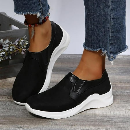 KBODIU Womens Slip On Sneakers Retro Round Toe Canvas Sneaker Casual Round Toe Beach Sandals Soft Comfortable Loafers Shoes Single Shoes Flat Black 37
KBODIU Womens Slip On Sneakers Retro Round Toe Canvas Sneaker Casual Round Toe Beach Sandals Soft Comfortable Loafers Shoes Single Shoes Flat Black 37