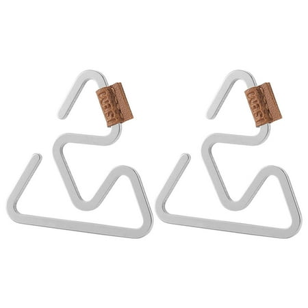 2pcs Professional Mountaineering Hangers Stainless Steel S Shape Clasps