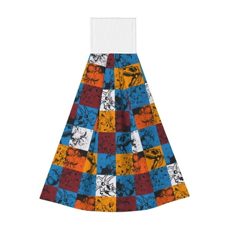Easygdp colorful plaid Dinosaur Kitchen Hand Towels Hanging Tie Towels Fast Drying Dish Cloth with Loop for Bathroom Restroom Home Decor
Easygdp colorful plaid Dinosaur Kitchen Hand Towels Hanging Tie Towels Fast Drying Dish Cloth with Loop for Bathroom Restroom Home Decor