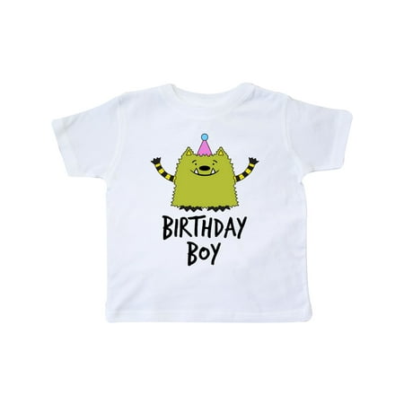 Inktastic Whatif Monster Birthday Boy Gift Toddler Boy Girl T-Shirt
