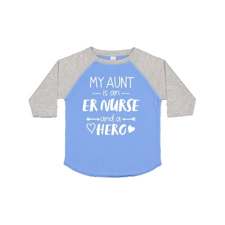 Inktastic My Aunt is an ER Nurse and a Hero Gift Toddler Boy or Toddler Girl T-Shirt
Inktastic My Aunt is an ER Nurse and a Hero Gift Toddler Boy or Toddler Girl T-Shirt