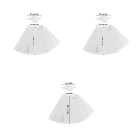 3pcs Bubble Skirt Photography Props Newborn Clothing Suit Suit Hand-wash Baby Gauzy Polyester Hand-wash Baby Gauzy Skirt