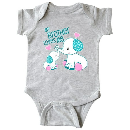 Inktastic My Brother Loves Me-cute elephants Gift Baby Boy or Baby Girl Bodysuit
Inktastic My Brother Loves Me-cute elephants Gift Baby Boy or Baby Girl Bodysuit