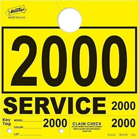 Service Dispatch Numbers RL78 Style Mirror Hang Tags Numbered (Yellow 2000-2999)
Service Dispatch Numbers RL78 Style Mirror Hang Tags Numbered (Yellow 2000-2999)