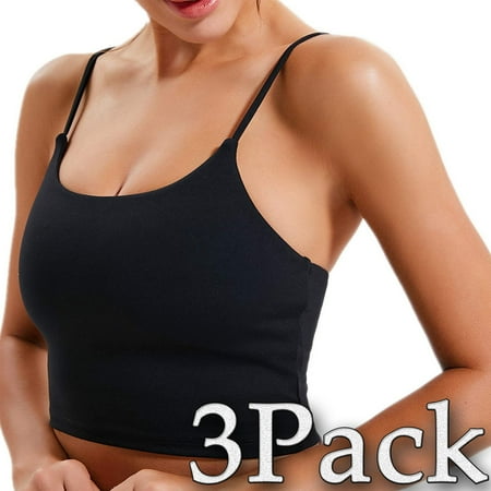 Elbourn Sports Bras for Women Padded Sports Bra V Neck Fitness Workout Shirts Yoga Crop Tank Top Womens Workout Tops 3 Pack
Elbourn Sports Bras for Women Padded Sports Bra V Neck Fitness Workout Shirts Yoga Crop Tank Top Womens Workout Tops 3 Pack