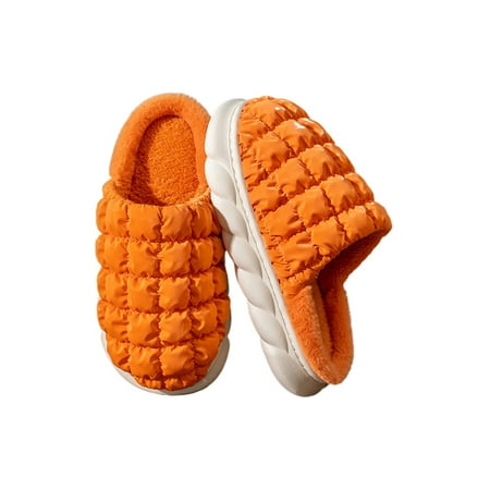 Harsuny Unisex Winter Slippers Plush Lining Clog Slipper Memory Foam House Shoes Casual Lightweight Non-slip Warm Clogs Cozy Slides Orange 8.5-9
Harsuny Unisex Winter Slippers Plush Lining Clog Slipper Memory Foam House Shoes Casual Lightweight Non-slip Warm Clogs Cozy Slides Orange 8.5-9