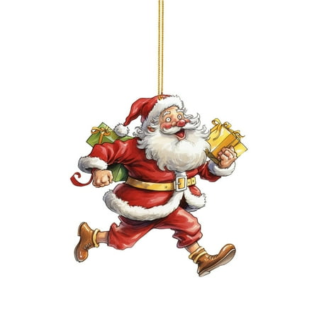 Cute Santa Decorative Pendant Indoor Decorative Pendant Fun Acrylic Pendant Good Gift Holiday Pendant Gifts
Cute Santa Decorative Pendant Indoor Decorative Pendant Fun Acrylic Pendant Good Gift Holiday Pendant Gifts