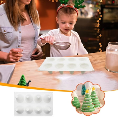 Yedhsi 8 Rotating Christmas Tree Baking Mold DIY Fondant Chocolate Silicone Mold Cake Decoration Tools Kitchen Baking ToolsHot Gifts
Yedhsi 8 Rotating Christmas Tree Baking Mold DIY Fondant Chocolate Silicone Mold Cake Decoration Tools Kitchen Baking ToolsHot Gifts
