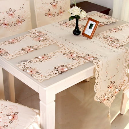 KAOU Table Runner Retro Flower Pattern Polypropylene Fibers Non-stain Thickened Table Runner for Home
KAOU Table Runner Retro Flower Pattern Polypropylene Fibers Non-stain Thickened Table Runner for Home