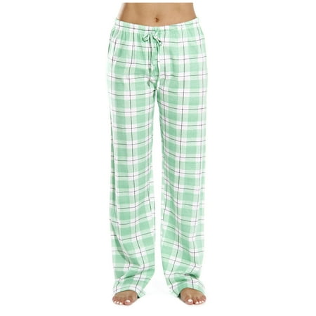 Women Lounge Pants Comfy Pajama Bottom Stretch Plaid Lounge Sleepwear Drawstring Soft Lightweight Pj Bottoms Pants