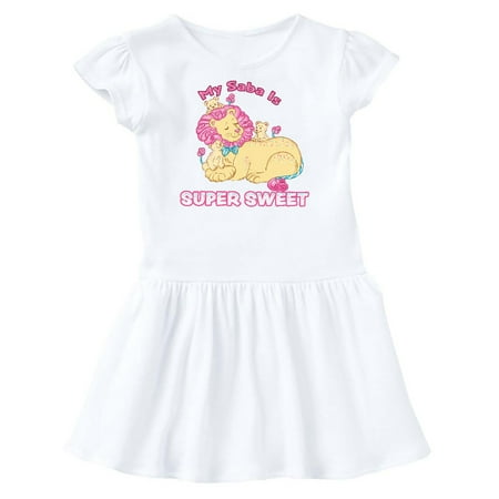 Inktastic My Saba Is Super Sweet Cotton Candy Lions with Pink Mane Gift Toddler Girl Dress
Inktastic My Saba Is Super Sweet Cotton Candy Lions with Pink Mane Gift Toddler Girl Dress