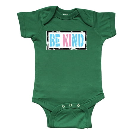 Inktastic Be Kind Stencil in Trans Colors Gift Baby Boy or Baby Girl Bodysuit
Inktastic Be Kind Stencil in Trans Colors Gift Baby Boy or Baby Girl Bodysuit