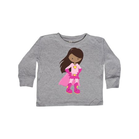 Inktastic African American Girl Pink Cape Superhero Girl Gift Toddler Toddler Girl Long Sleeve T-Shirt
Inktastic African American Girl Pink Cape Superhero Girl Gift Toddler Toddler Girl Long Sleeve T-Shirt