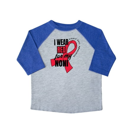 Inktastic Sickle Cell Awareness I Wear Red For My Noni Gift Toddler Boy or Toddler Girl T-Shirt
Inktastic Sickle Cell Awareness I Wear Red For My Noni Gift Toddler Boy or Toddler Girl T-Shirt