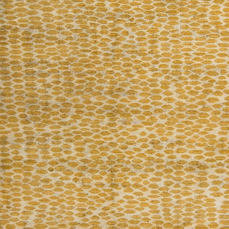 Ahgly Company Indoor Square Abstract Carrot Orange Area Rugs 4 Square