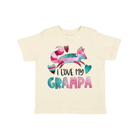 Inktastic I Love My Grampa Pink and Blue Fox with Hearts Gift Toddler Boy or Toddler Girl T-Shirt
Inktastic I Love My Grampa Pink and Blue Fox with Hearts Gift Toddler Boy or Toddler Girl T-Shirt