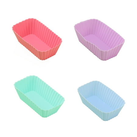 Pack of 12 Silicone Baking Mold Themed Casting Die Soft and Heat-Resistant Ice Cube Trays for DIY Light Green