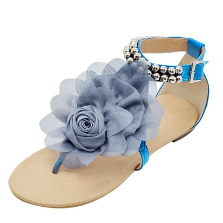 Tangnade Casual Shoes Summer Women Flat String Bead Sandals Bohemian Style Flower Buckle Strap Shoes
Tangnade Casual Shoes Summer Women Flat String Bead Sandals Bohemian Style Flower Buckle Strap Shoes