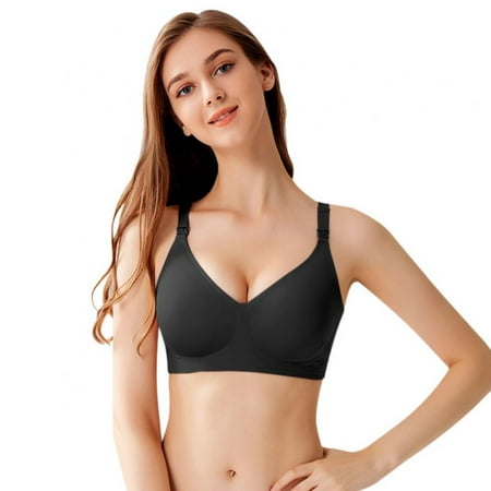 Popvcly Delicate Soft Fabric Traceless Maternity Nursing Bras for Women Seamless - Gathered - Padded (1Pack)
Popvcly Delicate Soft Fabric Traceless Maternity Nursing Bras for Women Seamless - Gathered - Padded (1Pack)