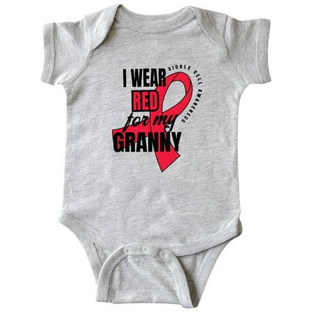 Inktastic Sickle Cell Awareness I Wear Red For My Granny Gift Baby Boy or Baby Girl Bodysuit
Inktastic Sickle Cell Awareness I Wear Red For My Granny Gift Baby Boy or Baby Girl Bodysuit