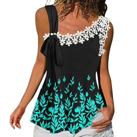 YFPWM Woman Tops Work Bustier Tops Concert Tops Linen Shirts Cute Blouses Solid Print Blouse Lace Sleeveless T-Shirt Summer Tops
YFPWM Woman Tops Work Bustier Tops Concert Tops Linen Shirts Cute Blouses Solid Print Blouse Lace Sleeveless T-Shirt Summer Tops