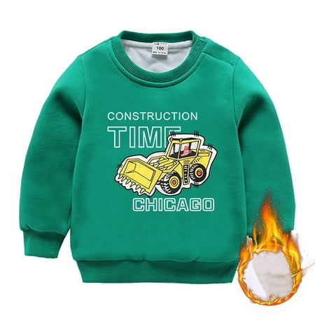 Boys Sweatshirts Thicken Long Sleeve Crewneck Winter Warm Comfort Pullover for Girls
Boys Sweatshirts Thicken Long Sleeve Crewneck Winter Warm Comfort Pullover for Girls