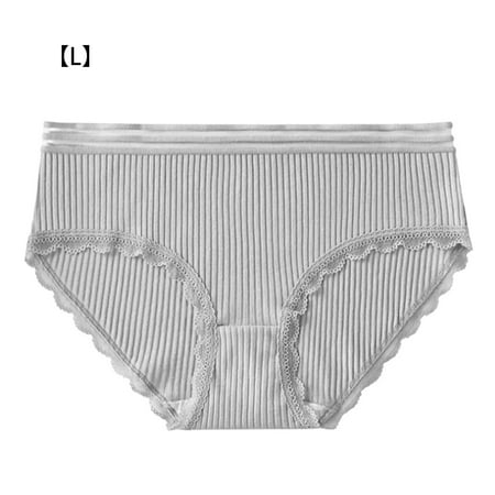 Women Cotton Underwear Girl Breathable Briefs Moisture Wicking Elastic Panty with Lace Edge
Women Cotton Underwear Girl Breathable Briefs Moisture Wicking Elastic Panty with Lace Edge