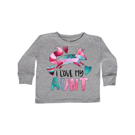 Inktastic I Love My Aunt Pink and Blue Fox with Hearts Gift Toddler Boy or Toddler Girl Long Sleeve T-Shirt
Inktastic I Love My Aunt Pink and Blue Fox with Hearts Gift Toddler Boy or Toddler Girl Long Sleeve T-Shirt