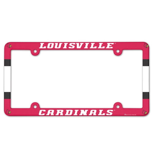 American Logo Products Louisville Cardinals License Plate Frame
