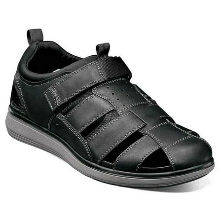 Florsheim Venture Fisherman Sandal Leather Upper Black CH 14320-010