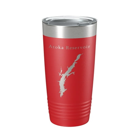 Atoka Reservoir Tumbler Lake Map Travel Mug Insulated Laser Engraved Coffee Cup Oklahoma 20 oz Red
Atoka Reservoir Tumbler Lake Map Travel Mug Insulated Laser Engraved Coffee Cup Oklahoma 20 oz Red