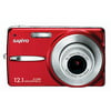 Sanyo Vpc-x1200 Red, 12mp Digital Camera