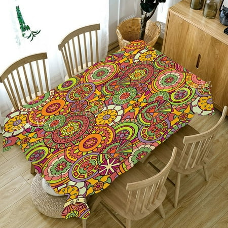 Moroccan Colorful Circle Flower Waterproof Tablecloth Outdoor Picnic Party Rectangular Tablecloth Restaurant Kitchen Accessories
Moroccan Colorful Circle Flower Waterproof Tablecloth Outdoor Picnic Party Rectangular Tablecloth Restaurant Kitchen Accessories