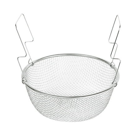 Jueka French Fries Basket Snack Cooking Mini Handle Stainless Steel Portable Tableware
Jueka French Fries Basket Snack Cooking Mini Handle Stainless Steel Portable Tableware