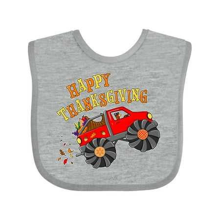 Inktastic Happy Thanksgiving Monster Truck with Turkey and Food Gift Baby Boy or Baby Girl Bib
Inktastic Happy Thanksgiving Monster Truck with Turkey and Food Gift Baby Boy or Baby Girl Bib