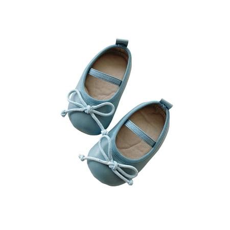 Daeful Infant Mary Jane Bowknot Crib Shoes First Walkers Princess Dress Shoe Wedding Breathable Lightweight Soft Sole Flats Blue 6-12 months
Daeful Infant Mary Jane Bowknot Crib Shoes First Walkers Princess Dress Shoe Wedding Breathable Lightweight Soft Sole Flats Blue 6-12 months