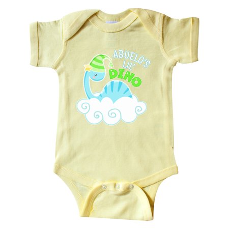 Inktastic Abuelo s Lil Dino with Cute Blue Baby Dinosaur Gift Baby Boy or Baby Girl Bodysuit
Inktastic Abuelo s Lil Dino with Cute Blue Baby Dinosaur Gift Baby Boy or Baby Girl Bodysuit
