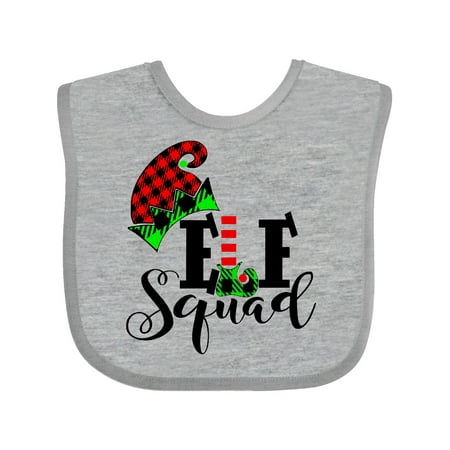 Inktastic Cute Elf Squad Gift Baby Boy or Baby Girl Bib