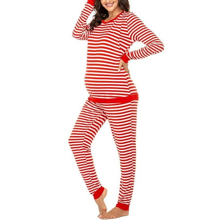 Apocaly Women s Maternity Nursing Pajama Set Striped Breastfeeding Long Sleeve Top and Trosures Set
Apocaly Women s Maternity Nursing Pajama Set Striped Breastfeeding Long Sleeve Top and Trosures Set