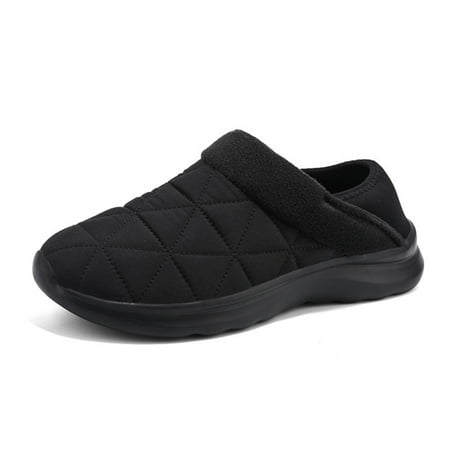Bosleng Mens House Slippers Slip on Snow Winter Warm Fully Fur Lined Slippers Indoor Outdoor Shoes
Bosleng Mens House Slippers Slip on Snow Winter Warm Fully Fur Lined Slippers Indoor Outdoor Shoes