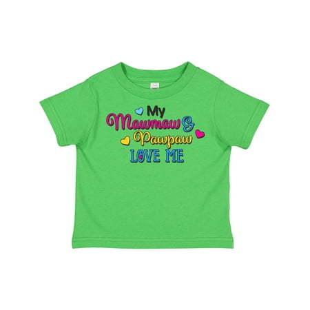 Inktastic My Mawmaw and Pawpaw Love Me with Hearts Gift Toddler Boy or Toddler Girl T-Shirt
Inktastic My Mawmaw and Pawpaw Love Me with Hearts Gift Toddler Boy or Toddler Girl T-Shirt