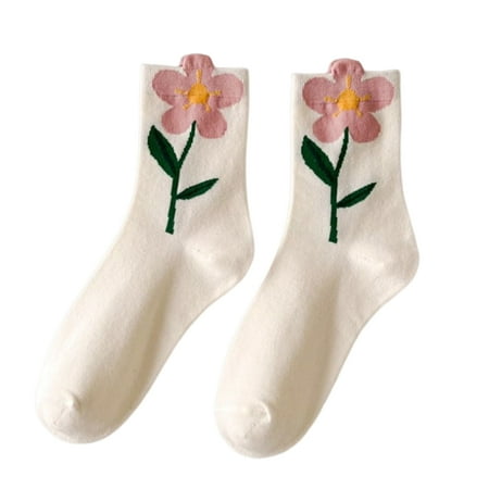 Fashion Womens Girls Colorful Cartoon 3D Flower Pattern Cotton Crwe Socks Harajuku Breathable Casual Middle Tube Hosiery
Fashion Womens Girls Colorful Cartoon 3D Flower Pattern Cotton Crwe Socks Harajuku Breathable Casual Middle Tube Hosiery